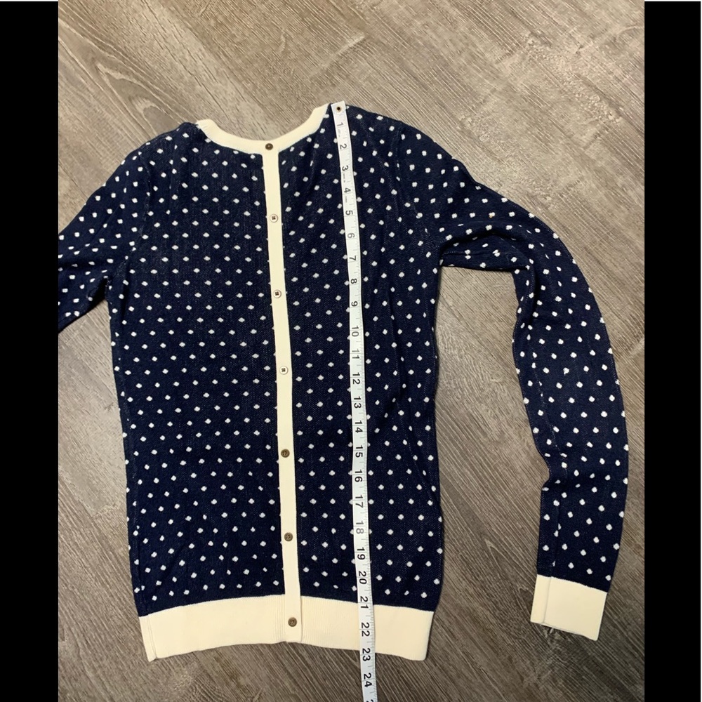 Tommy Hilfiger Blue & Cream Cotton Sweater-Sz XS. EUC! - Picture 6 of 14